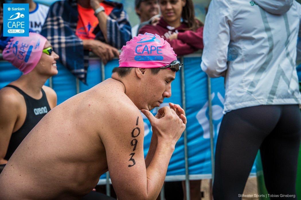 Tomorrow morning I swim my 5th Sanlam Cape Mile; I am looking forward to an epic day &amp; even better swim! I hope each &amp; every person taking part, newcomers &amp; vets, have a safe &amp; enjoyable swim too! 
<a href="/SpeedoSA/">Speedo SA</a> <a href="/PrimeHPI/">Prime</a> <a href="/racefood/">Racefood</a> <a href="/CapeMile/">Cape Mile</a> #sanlamcapemile