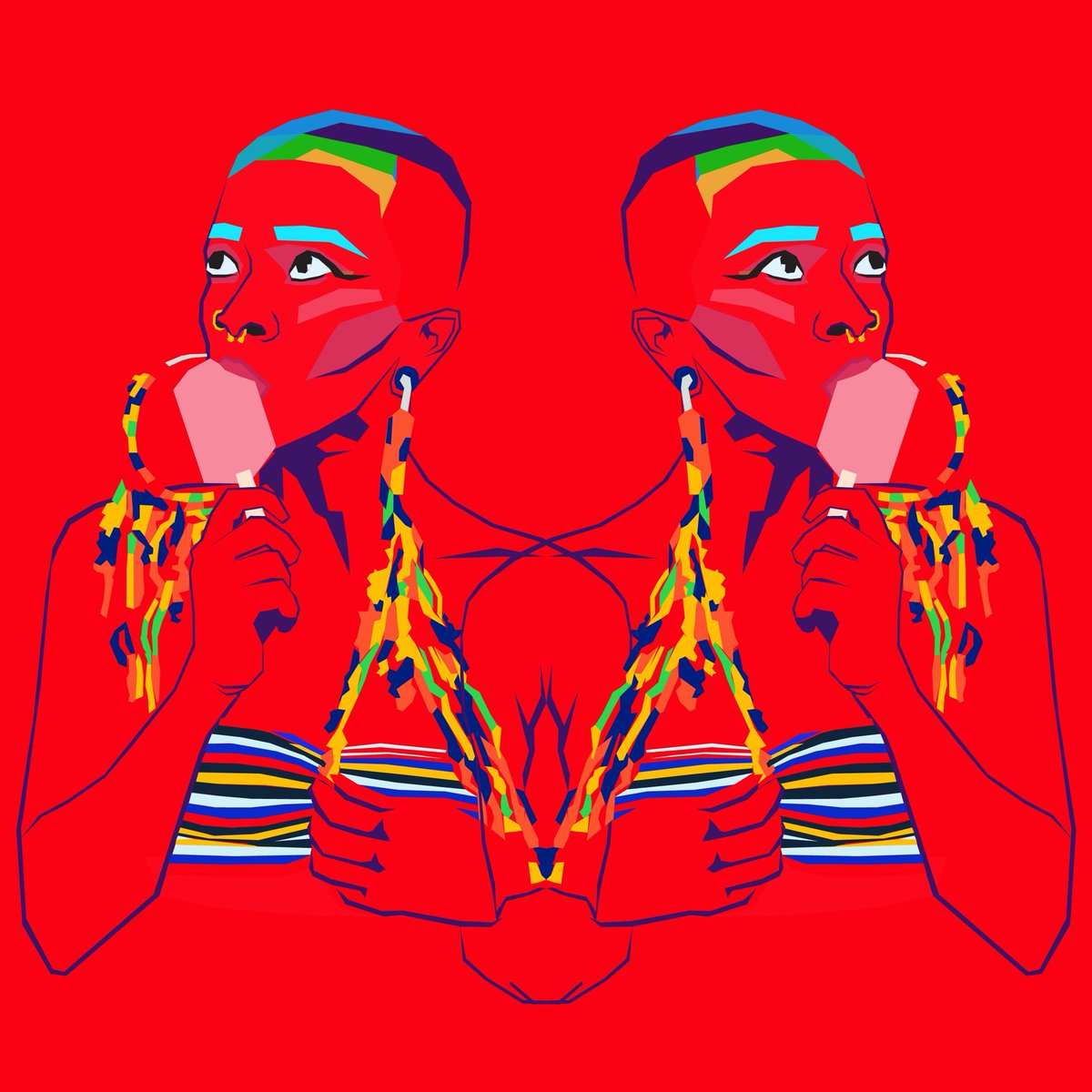 Baltimore_CM's tweet photo. #cmbal community member  @AlwaysDoubleA curated a playlist for this month's theme, Symmetry. Check it out! 

https://t.co/CVhr1gsAT2

Illustration by @yeshi_is 
Photo by @PhotoEllison 
Model @runawayraye

#CreativeMornings #spotify #Playlist https://t.co/FqGtA016gL
