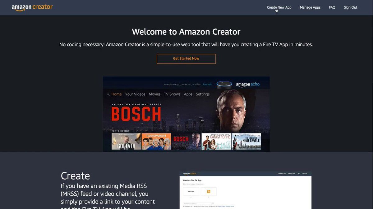 s3bubble's tweet photo. Create an Amazon Fire TV app in minutes via our generated #MRSS feed https://t.co/HvOnx31NW5 #aws #firetv #s3bubble #wordpress #Themes #roku #wpthemes https://t.co/Cp2UMvcjrY