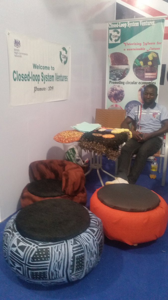 PatuNdangoFen's tweet image. Join us at #Promote2019 as we showcase the marvelous things that can be produced out of #waste. Thanking@UKinCameroon for this opportunity. 
@ClsVentures @unwomenafrica @UNEnvironment @UN_Cameroon @PNUDCameroun @UNDP @UNDP4Youth @USEmbYaounde   @youthafricasdgs #SolveDifferent