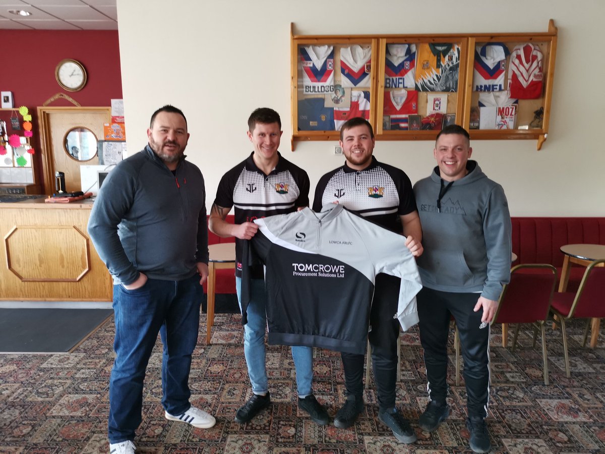 Really proud to be sponsoring @LowcaARL this season. Best of luck lads for the season, it starts this afternoon with a friendly against Roose from Barrow.

Quite literally #levellingtheplayingfield