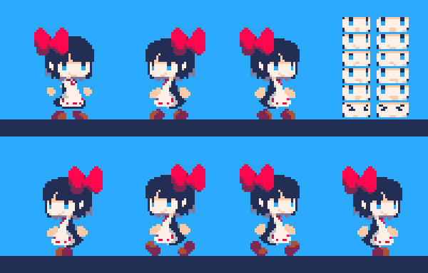 フチヌロー 48 48で素材的なものを作ってみた Pixelart ドット絵 フチヌロー 48 48で素材的なものを作ってみた Pixelart ドット絵