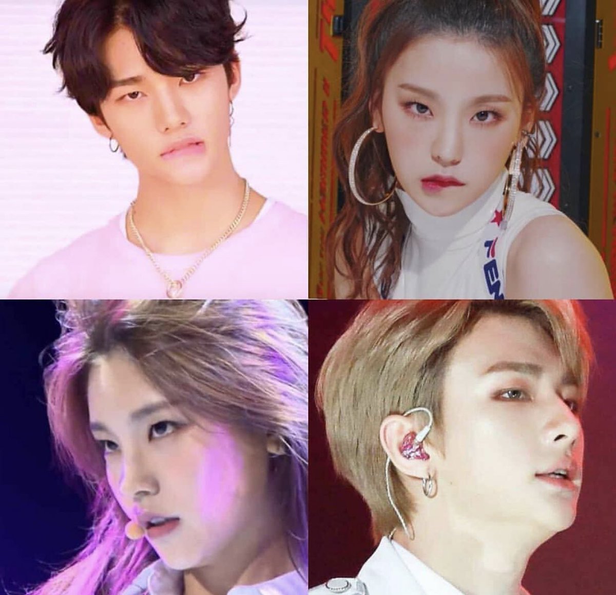 Itzy Yeji And Stray Kids Hyunjin - itzy 2020
