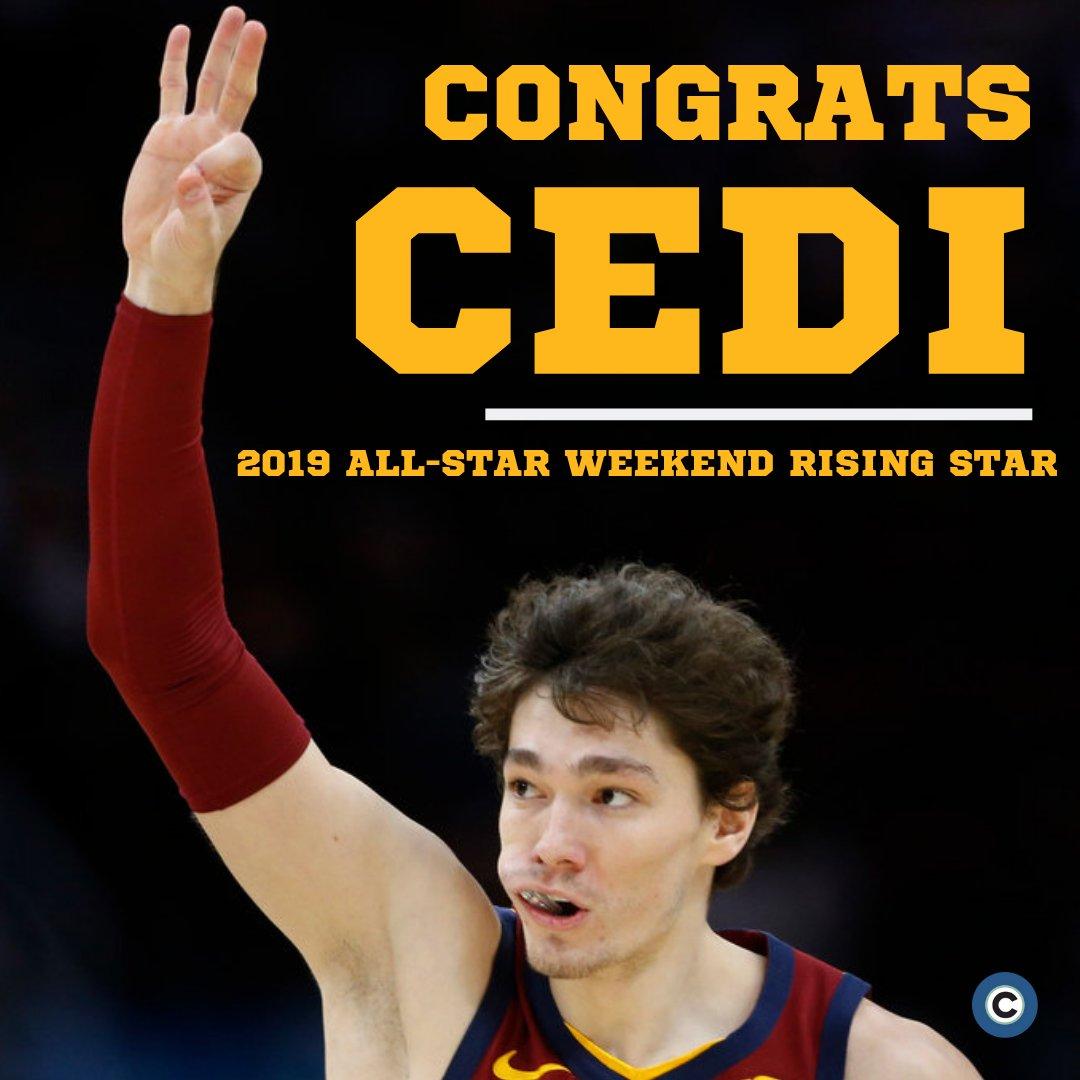 One of the Rising star Cedi Osman @MyManProudYouSoMuch