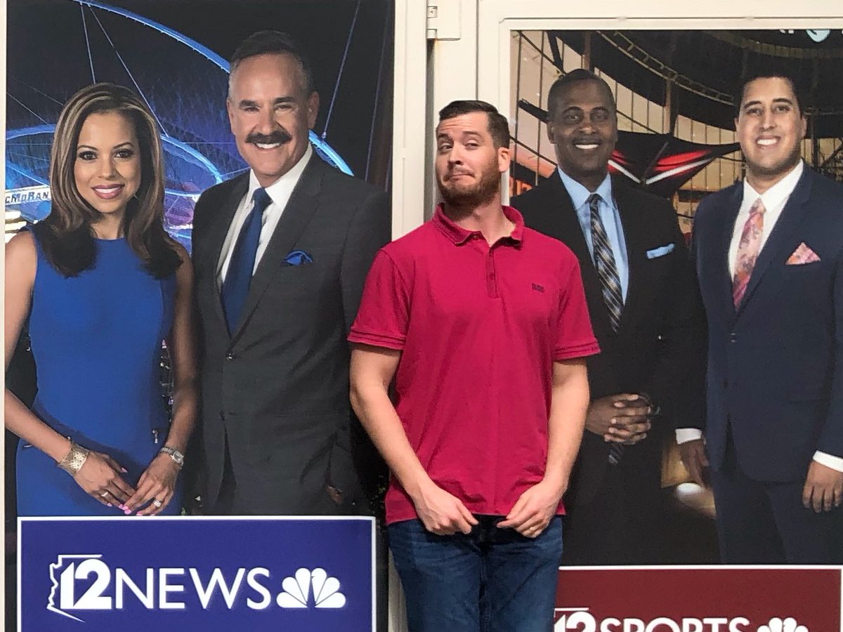 Coming to a television near you (if you’re in #Phoenix): ME! Later this month I continue my TV journey as a weekend anchor at @12News in Phoenix. I think I’m fitting right in with my new co-workers, don’t you? #12News
