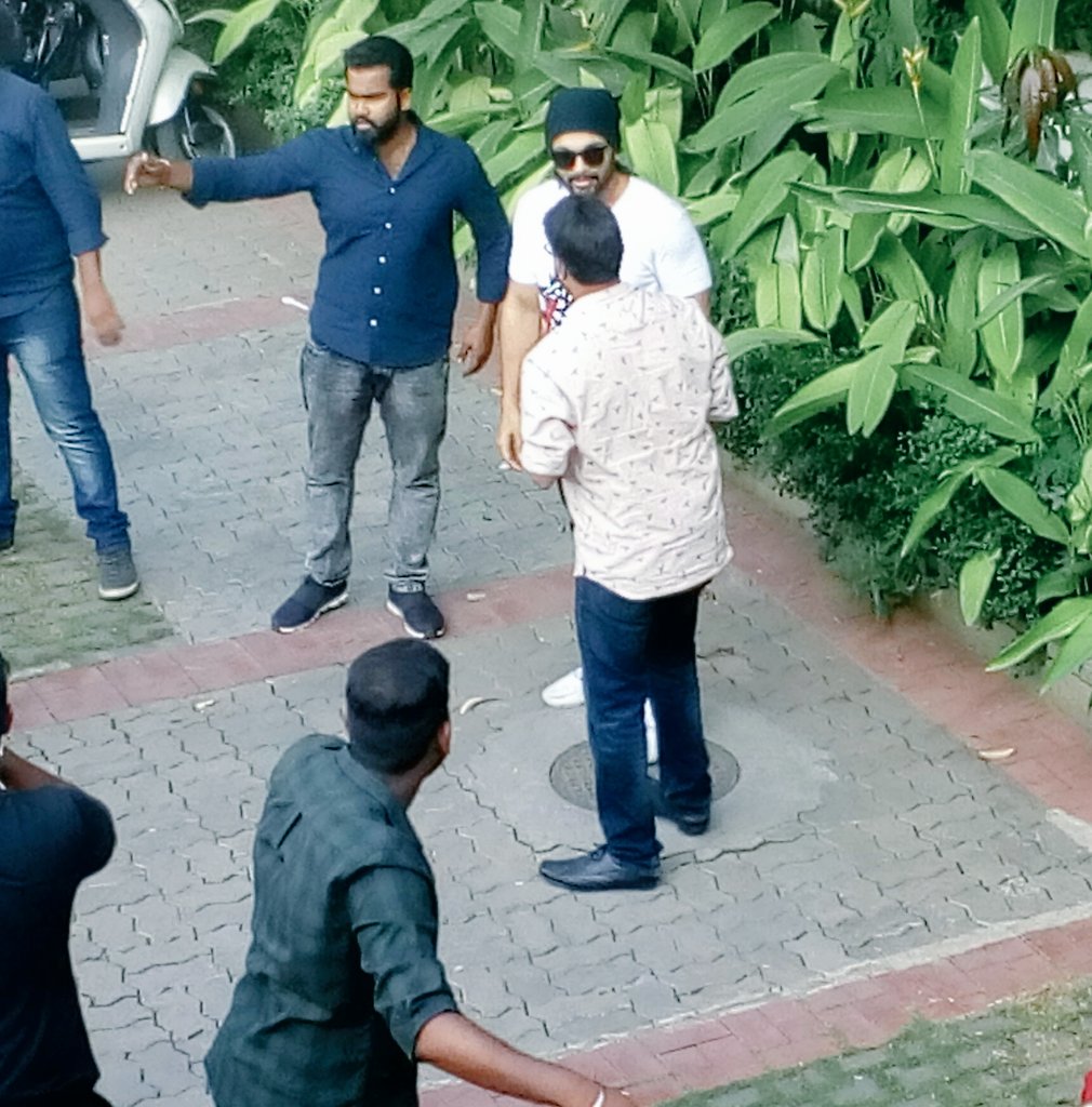 Santhosh_777's tweet photo. #StylishStar #AlluArjun today at @GeethaArts office ! 
#AA19 #AlluArjunArmy https://t.co/UrX1CvmfQD