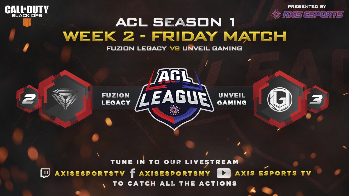 AxisEsportsMY's tweet photo. [ACL | #CODBlackOps4]

IT ALL WENT DOWN TO GAME 5 ROUND 11 BUT @UnVeiLG Clutched it out with 3-2 series count!! 

#AxisEsports #AxisACL #BlackOps4 https://t.co/w8nOF0s835