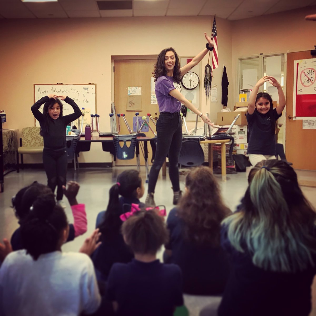 mainideama's tweet photo. Yesterday we hosted our 2nd day of our newly launched After School #DramaProgram at Woodland Academy! 🎭 We are so excited to be partnering with @ClarkUniversity students to teach drama to over 25 elementary students grades 1st-3rd in the Main South neighborhood! #worcesterMA https://t.co/vrBWiuBJNV