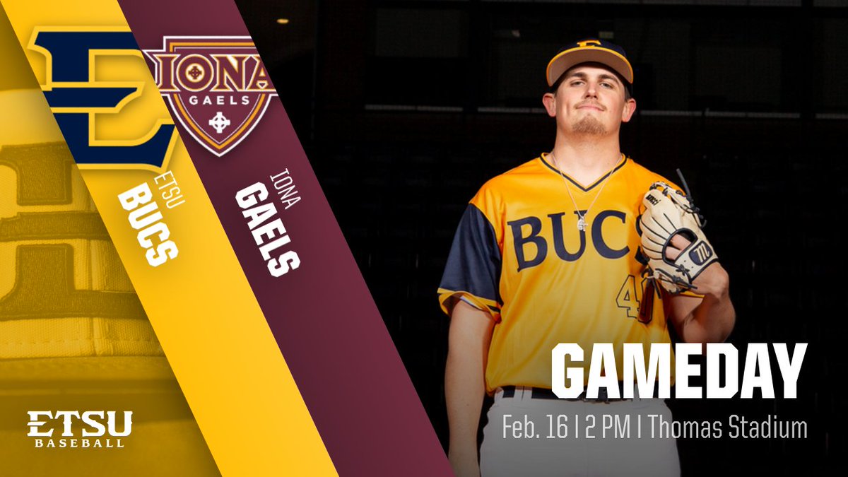 GAMEDAY! Hometown hero <a href="/LKnackers/">Landon Knack</a> makes his ETSU debut on the mound today @SHHS_JCS

🆚 <a href="/IonaBaseball/">Iona Baseball</a> 
⏲️ 2 PM (Single Game)
🏟️ Thomas Stadium
🎟️ bit.ly/1oPnzdu 
📊 bit.ly/2N6Xs1c 
🗒️ bit.ly/2SUhXDD 

#ETSUTough