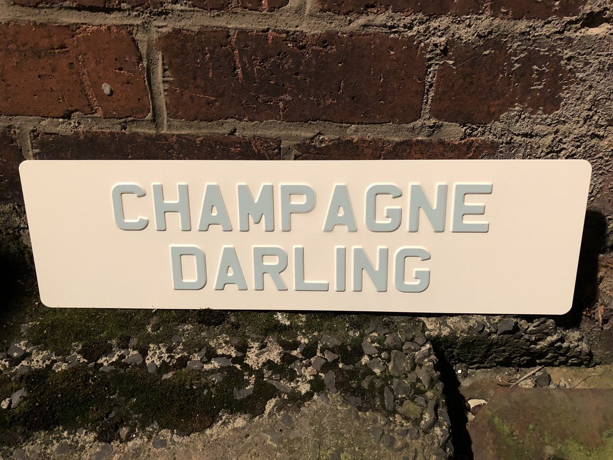 destined4home's tweet photo. Bespoke Metal Signs now delivered to delighted Customer ๐... yes please, never refuse Champagne ๐ฅ
20 Different Colours
@destined4home #sayitwithasign #metalsigns #bespokesigns #champagnedarling #destinationshop #signsforyou #weegiftshopleith #leithbusiness https://t.co/MsR04uK4Xu