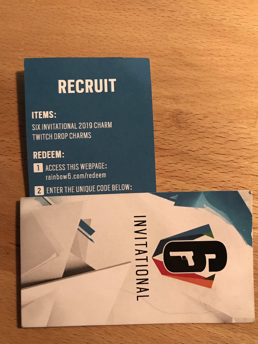 Giving One code away and selling the other. To enter:
-RT this tweet
-follow me on twitter
-subscribe to my youtube channel m.youtube.com/user/iKobraX

<a href="/Rainbow6FA/">Sifeee</a> <a href="/R6FreeAgency/">Free Agency</a> <a href="/ShoutRTs/">Shout RTs</a> <a href="/Mighty_RTs/">Mighty RTs [12.6k] - Tag us for RT!</a> @Hixxr_ <a href="/VemzoR6/">Vemzo</a>