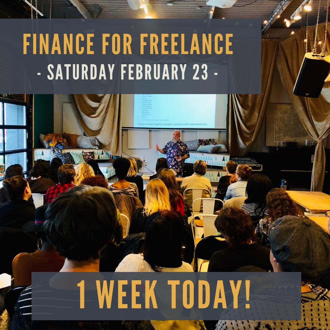 Unsure whether to incorporate or not? Struggle with #managingfinances and records between different projects and productions? Join us this time next week for our Finance for Freelance talk with Ralph Grunier CPA CA LPA. For details and tickets: bit.ly/2IgkzHP