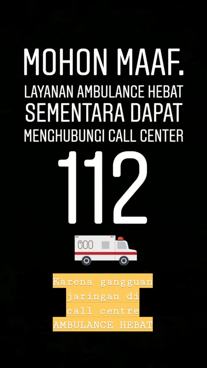 Mohon maaf atas gangguan layanan CALL CENTER 1500 132