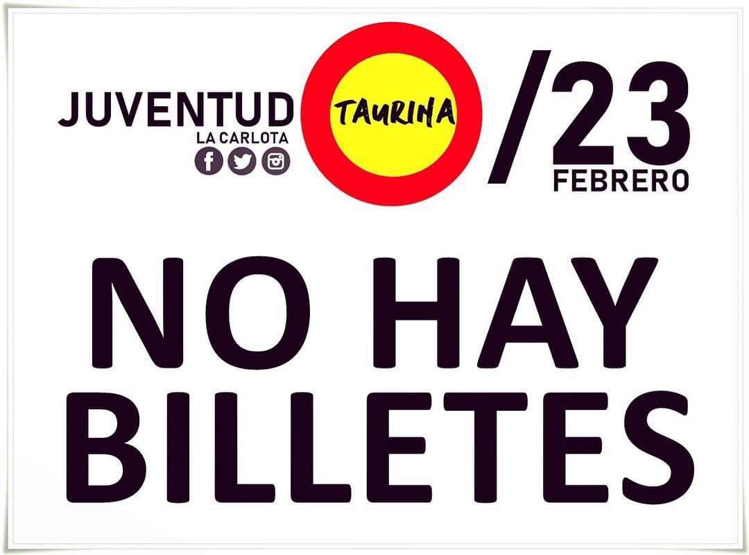 👏👏👏 Muchas felicidades el primer objetivo cumplido, enhorabuena <a href="/JT_LaCarlota/">Juventud Taurina La Carlota</a> por la gran labor que hacéis, chapó !! Ahora a disfrutar el dia 2️⃣3️⃣