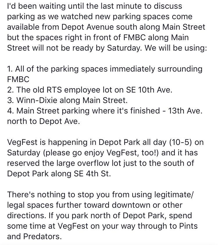 BatConservancy's tweet photo. Regarding parking for today’s event 🚗 
#PintsAndPredators
https://t.co/iLlx3zO9eF https://t.co/rheX1m2tbr