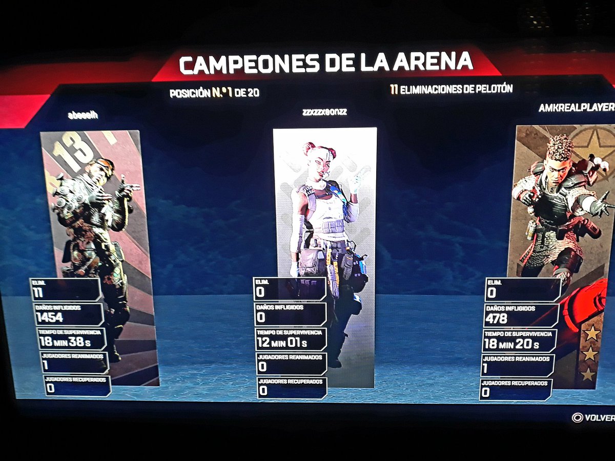 AbelArandaL's tweet photo. @HolasoyADRE podríamos haber sido tu y yo... 😭 #ps4Rules @PlayApex https://t.co/15ce8aIU4R