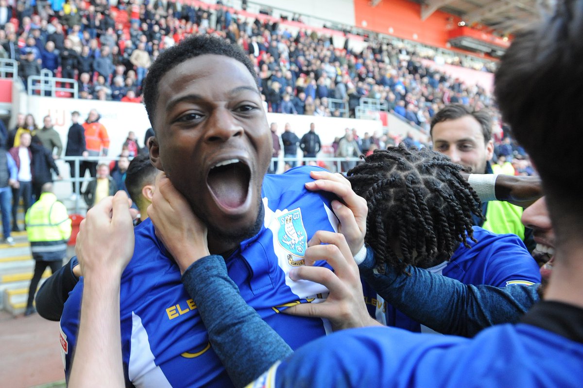 swfc's tweet photo. That’s one way to mark your first appearance @DominicIorfa! #swfcLIVE https://t.co/756xybvcOG