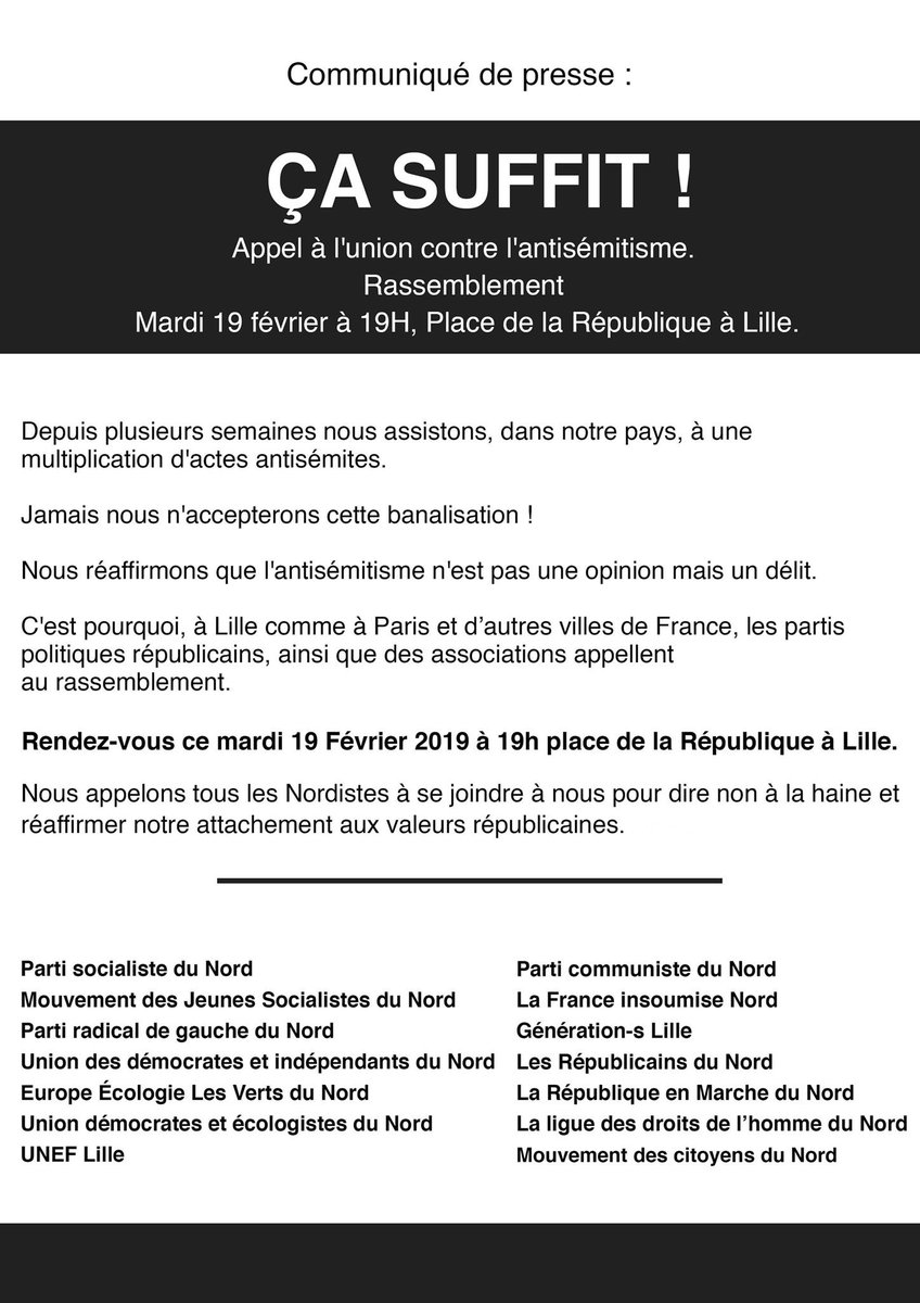 martine_filleul's tweet photo. Mardi, j’appelle tous les citoyens amoureux de notre grande République à se rassembler à 19h Place de la République à #Lille. Unissons nous pour faire barrage à la xénophobie et l’obscurantisme ambiant ! @lavoixdunord @lobservateur59 @fbleunord https://t.co/2XMRgJHeWQ