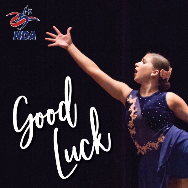 NDAEmilyJ's tweet photo. It’s almost time to High School Nationals!! Join me in wishing all of the teams competing good luck in their final week of practice before hitting the stage! 🤩❤️💙 https://t.co/iY1nTyKCsc