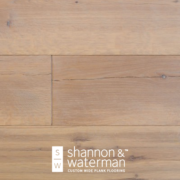An important part of your wood flooring aesthetic is texture — it helps create depth and captures the natural character and beauty of the wood. #swwideplank shannonwaterman.com