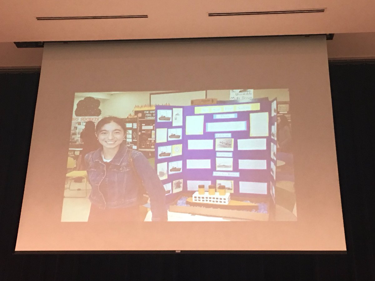 WilsonMSLibrary's tweet image. Bulldogs participated in History Fair competition. Not pictured: students who dashed to Orch MPA right after presenting. Documentary by Madison, Amelia and Kate gets Honorable Mention. So proud of these inquisitive students who worked on the research projects in their spare time!