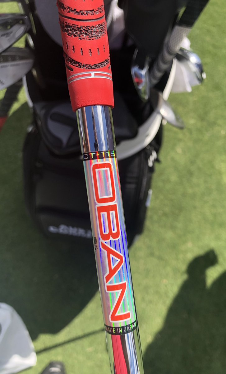 CallawayTour's tweet image. You won’t see many of these @ObanShafts on the @EuropeanTour These babies are normal reserved for the @PGATOUR 😢😢😢😢 #WS6Perth