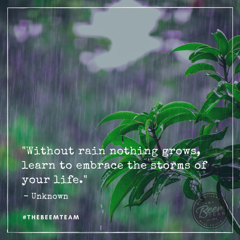 TheBeemTeamLLC's tweet photo. #QuoteOfTheDay #Growth #EmbraceTheStorm #TheBeemTeam #KellerWilliams #RealEstate #MidWillamette #CapitalCity https://t.co/XYj4vy3JLv