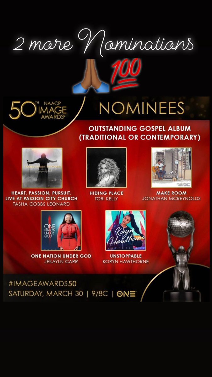 SlikkMuzik's tweet photo. 2 more nominations!! Thank you @naacpimageaward!! 💯 https://t.co/g57HXKSzUX
