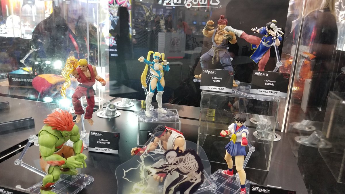 RealFireAndDice's tweet photo. #toyfairnyc #tfnyc #toyfair2019 #streetfighter 😍 https://t.co/AE0xPfRRTA