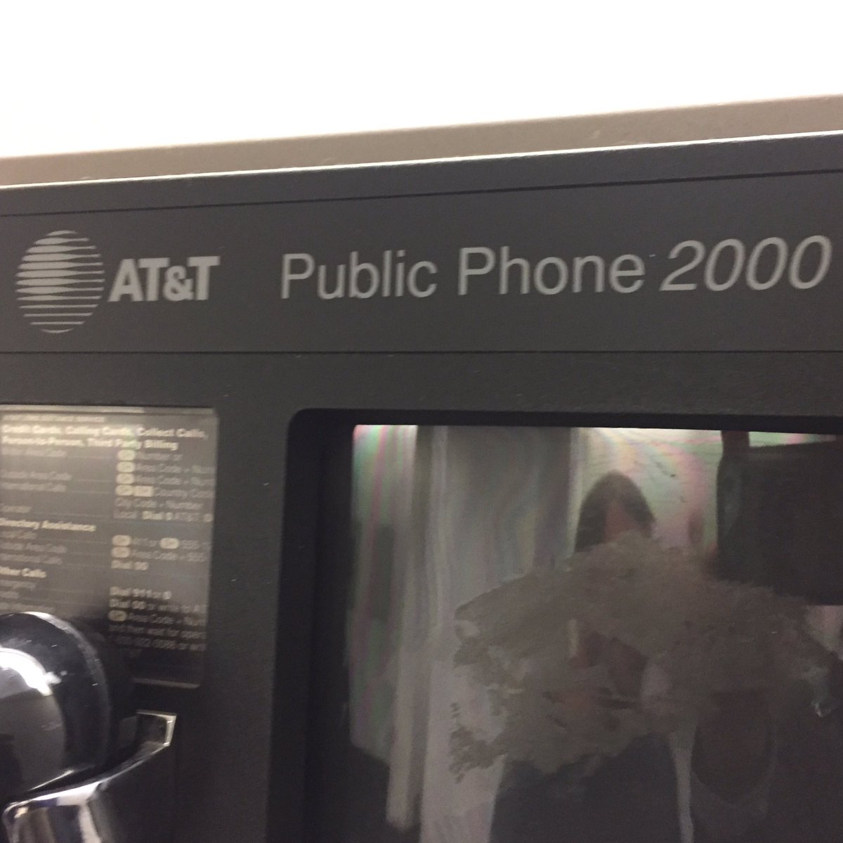 ChEyeBall's tweet photo. At the Auto Show I saw this oh-so-1990s pay phone ☎️ that may date from the South Building’s opening in 1996 #Chillusive #Telebomb. It didn’t work 😐 https://t.co/VUHqgMPmf1