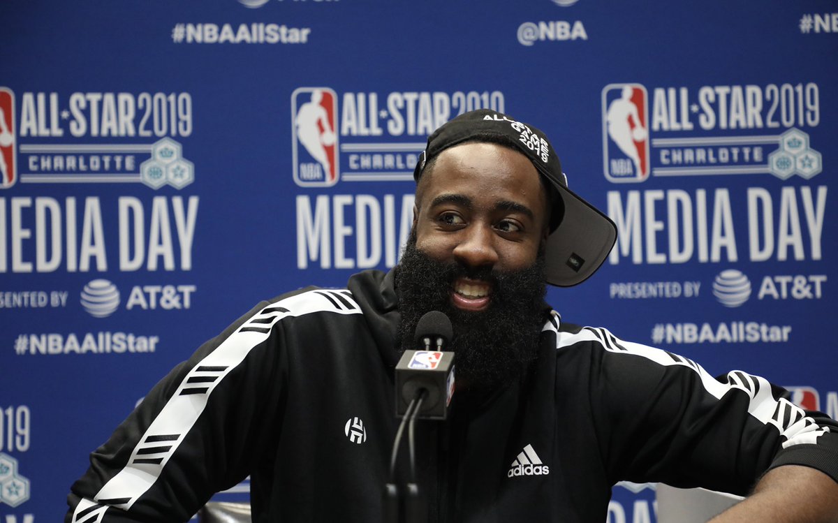 #NBAAllStar Media Day ⭐️