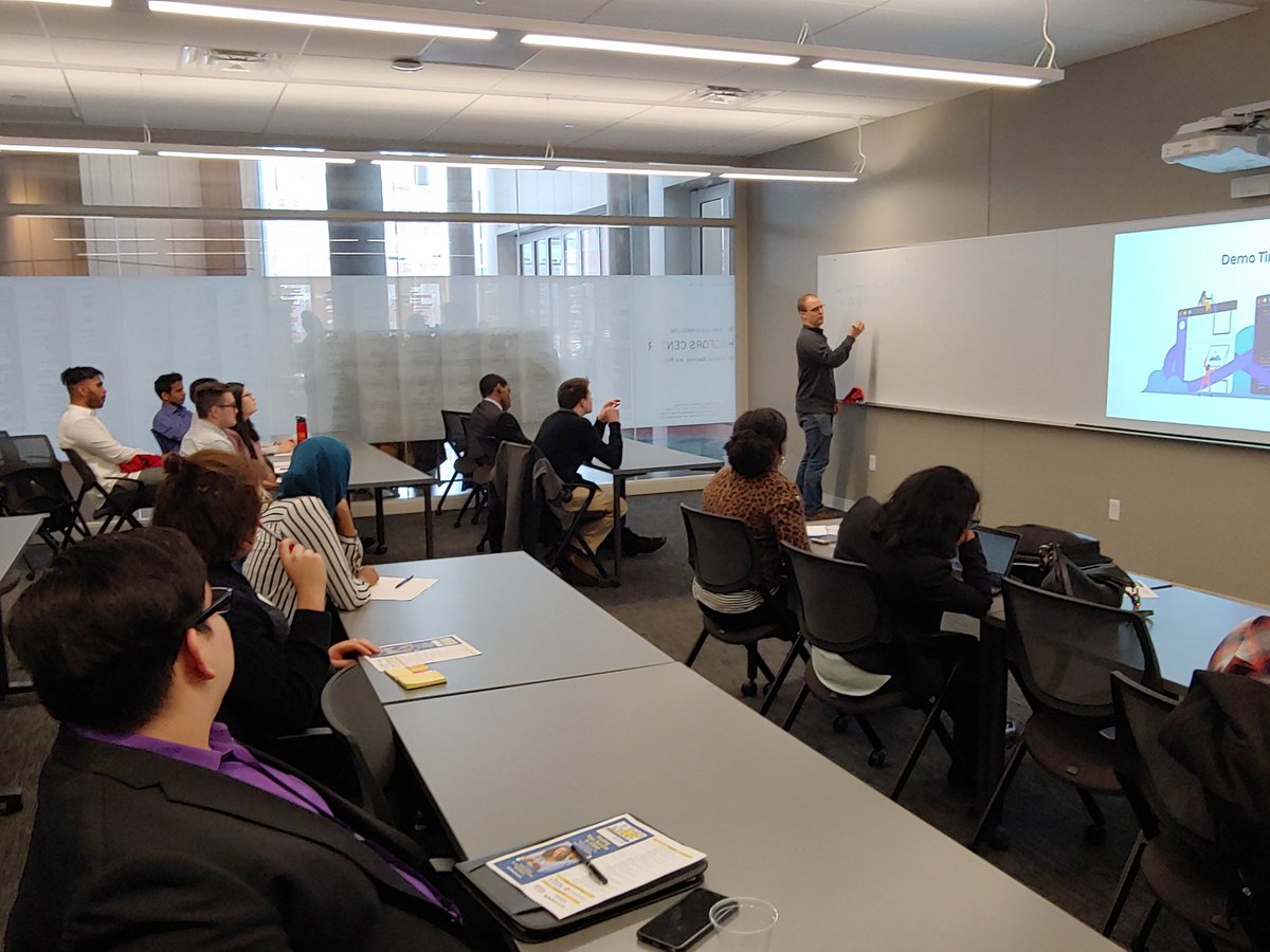 leepetergeorge's tweet photo. "I can teach you how to code but not how to not be a jerk". You need to bring hard skills and soft skills to your job. Great tips from Jon at @Atlassian on how to succeed in a #coding #interview @AugsburgU @SciTechMN #NorthstarSTEMAlliance #STEM #techtalent #MSPtech https://t.co/0KdxzF1wul