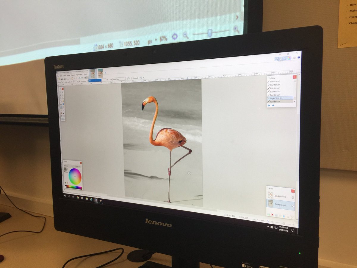 arutherfordK5's tweet image. @scratch , @KEVAplanks , and paint.net make for a great #MakerMorning at Girls Geek Day! @CrozetKids