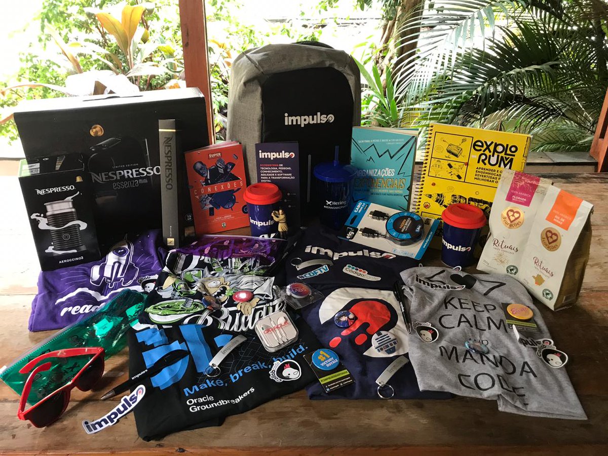 impulso_team's tweet image. Quer participar de uma comunidade bacana e ganhar descontos em cursos, livros e muito mais? Cadastre-se na Impulso: impulser.me/campus-party
Além disso quer tomar um café com sua galera aqui na #CPBR12? Só dar like e RT nesse tweet e participar do sorteio de 45+ itens às 16:30!