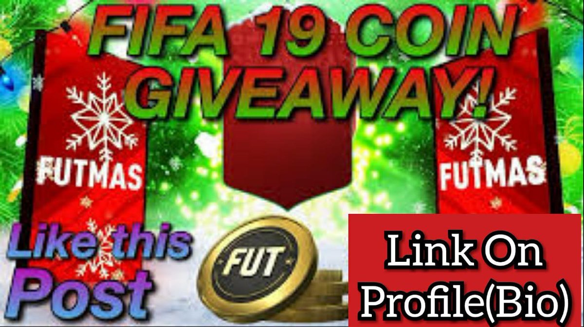fifahack20's tweet photo. #ValentinesDay2019 #Giveaways #Unlimited #fifa19coins and #fifa19points for #FIFA19 #PS4 #XboxOne #NintendoSwitch &amp; #PC
Just Follow The Steps
1👉Follow Us
2👉Like and RT
3👉Go Here https://t.co/mfDjraNqpO

#fifa19hack #FUT19 #Fifa19ultimateteam #FIFA19 #FIFA #FIFA19cheats #Coins https://t.co/G8T3pRHjti