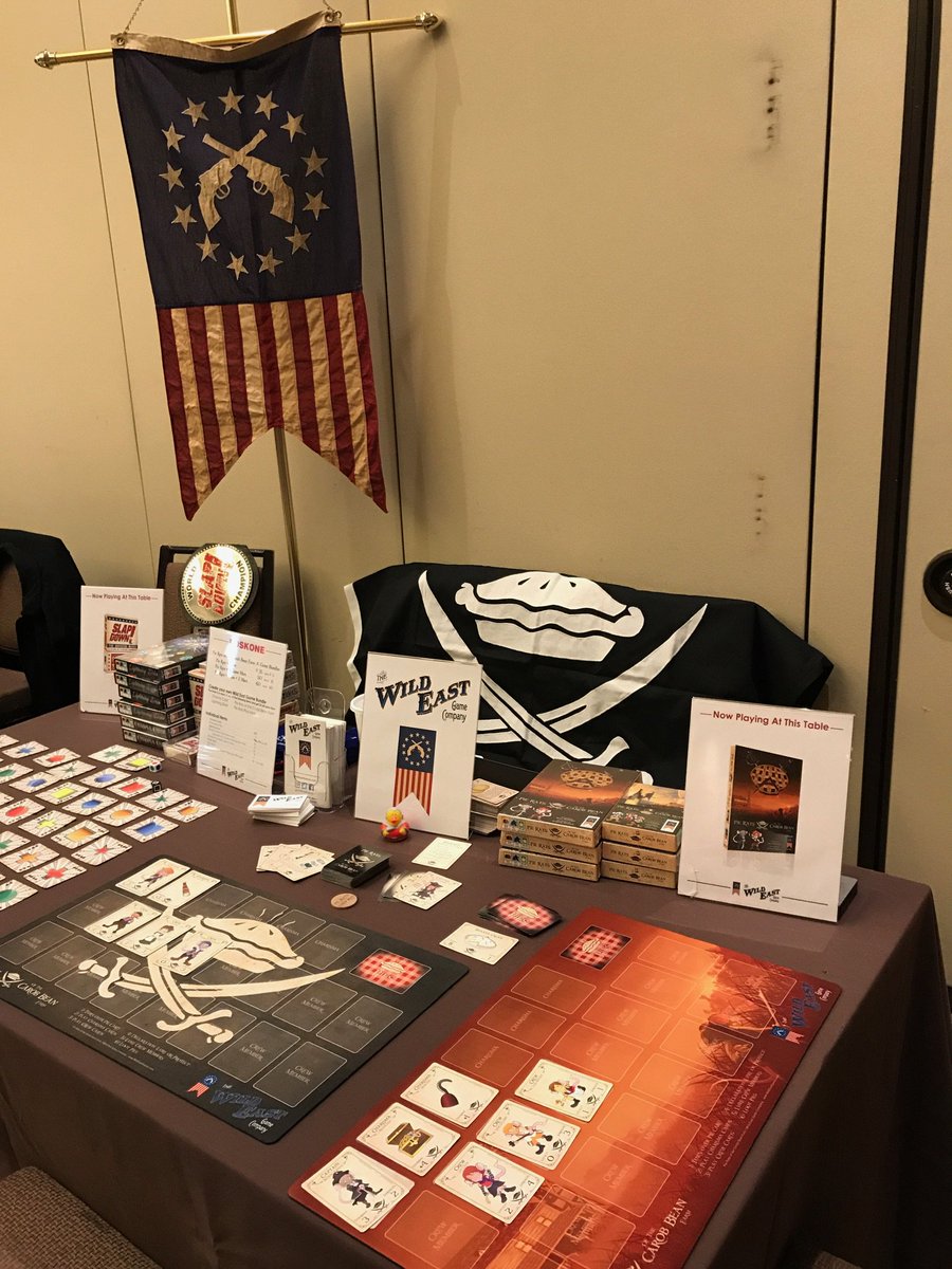 WildEastGames's tweet photo. Having a blast at Boskone in Boston the annual science fiction convention!!  #Boston #Boskone #scifi #wildeast https://t.co/IT3jpnDXpu