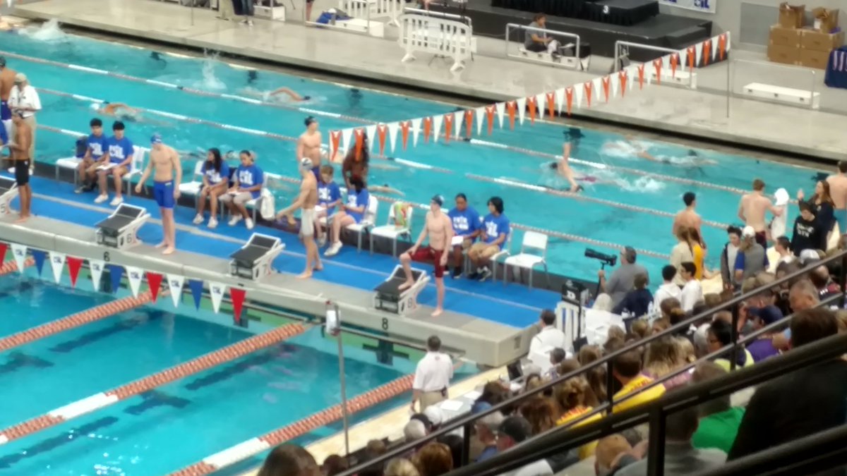 dyaffie's tweet image. Jack H. getting ready for the finals of the 50 free. Lane 8. Top 8 in the State! @CHS_Rangers @SwimClements