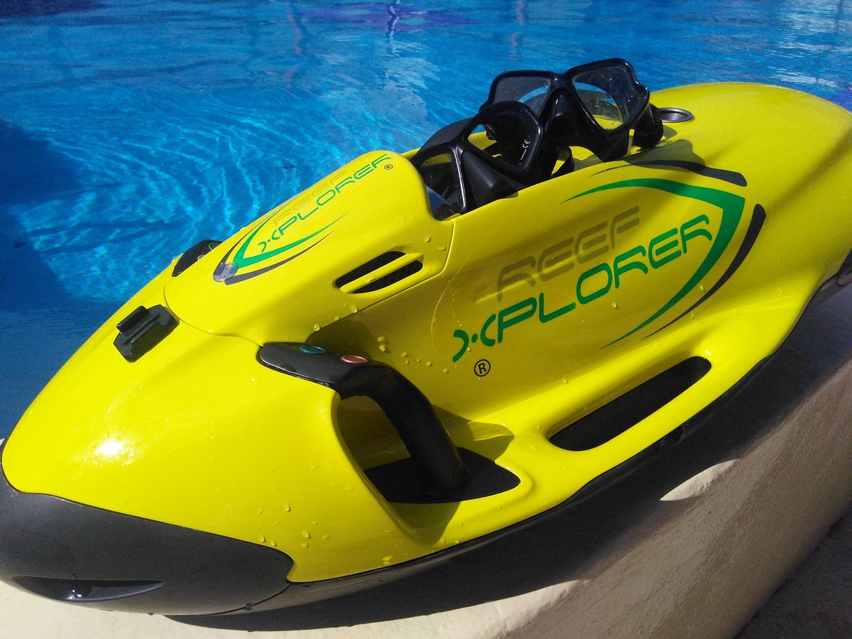 VisitandoCancun's tweet image. Una nueva actividad en #Cancun para disfrutar de las hermosas playas con #ReefExplorer Deslizador sub acuático

#CaribeMexicano #QuintanaRoo