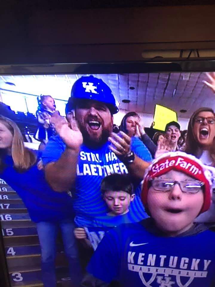 fisherjonathan's tweet photo. Made it on ESPN! #collegegameday #WeAreUK #bbn #centuryofsafety https://t.co/Uz7LEyiF4b