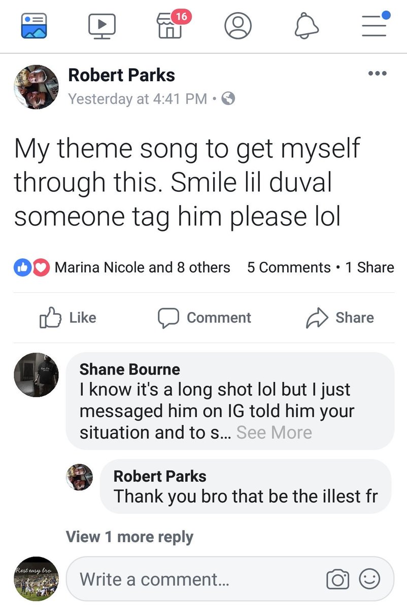 Canton24_'s tweet photo. *Everyone rt this* @lilduval my boy just found out he has cancer and only has one request https://t.co/sCuWRbdeze