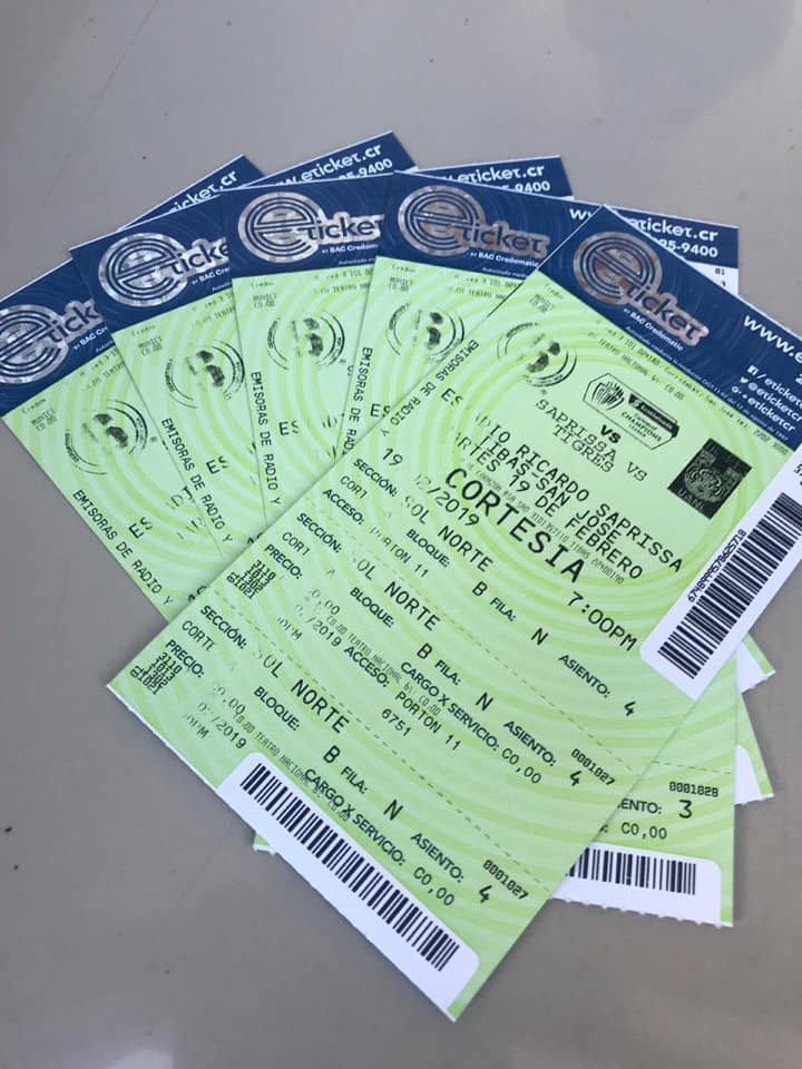 RT y follow <a href="/yashinquesadacr/">Yashin Quesada</a> para participar en rifa de entradas dobles para el partido entre <a href="/SaprissaOficial/">Deportivo Saprissa 💜</a> - <a href="/TigresOficial/">Club Tigres 🐯</a>