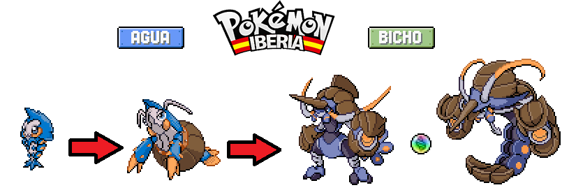 Starters Pokémon Iberia  Pokemon, Monster characters, Iberia