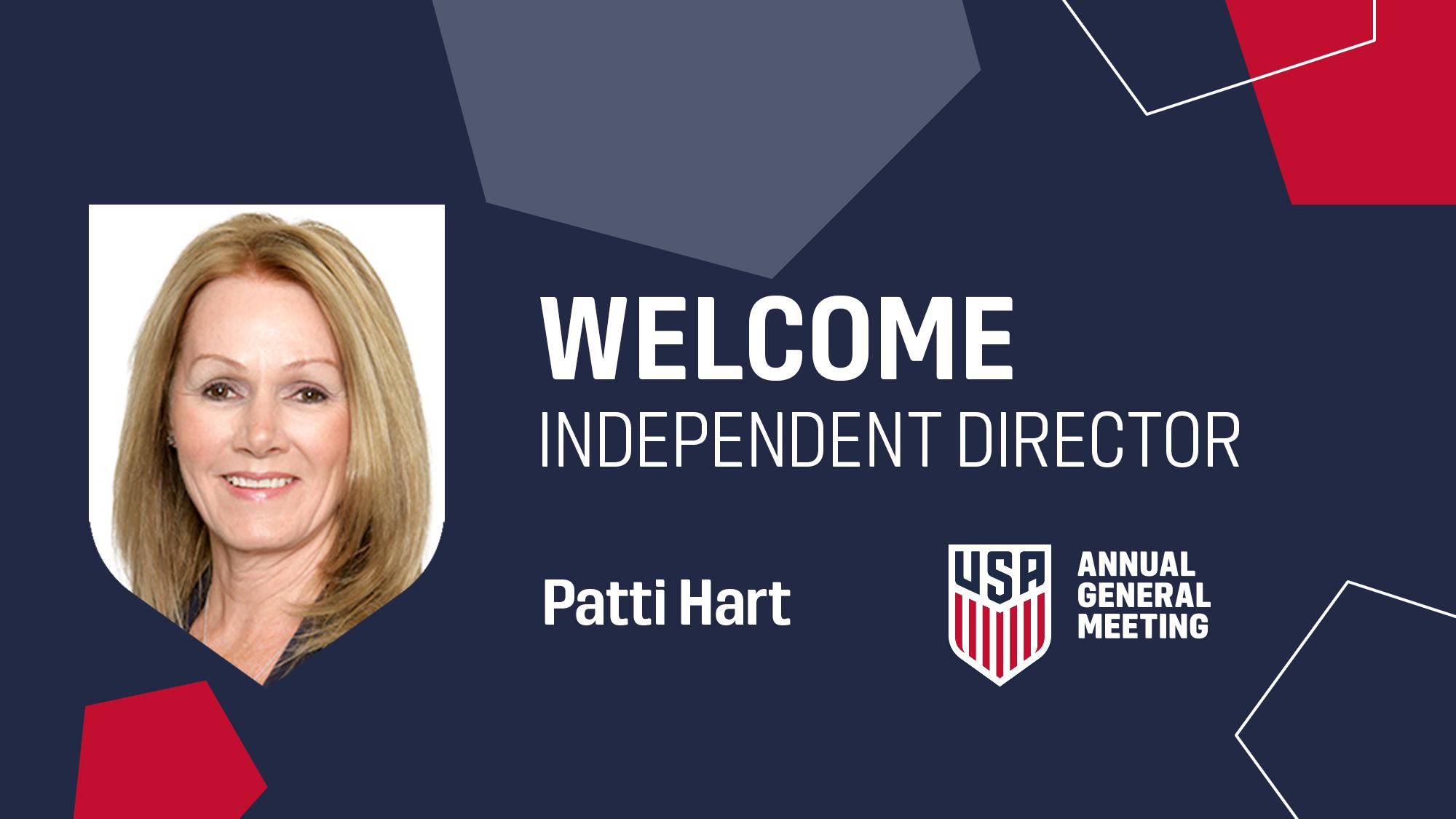Patti Hart joins the US Soccer Board of Directors as an ... - X