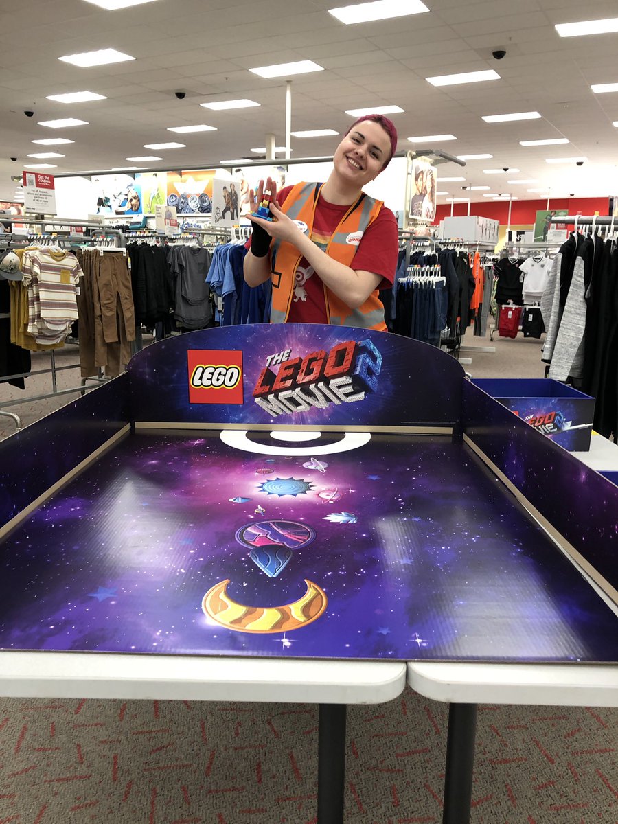 Target_Tyler's tweet image. Our team here at T-1972 is super excited to blast off with our guests &amp;amp; have some #TargetFun 🎯 Come navigate your spaceship through our #LegoMovie2 Event! 🚀 @JessAnnBender @KellySakai1