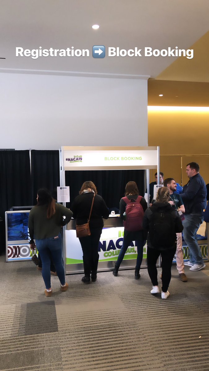 THENACA's tweet photo. Do you know how to find the #NACABlockBooking room? We can help you! #NACA19 https://t.co/kwG4yqhg2u