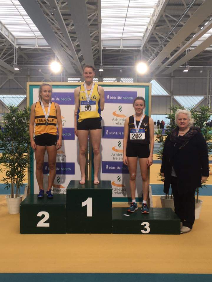 DonadeaRunClub's tweet photo. Ciara Mageean takes the 3000m title at Irish Life Health National Indoor Championships.
Michelle Finn second and Sarah Healy third.
💪😅👍
#flyingit https://t.co/rG53lJ78Av