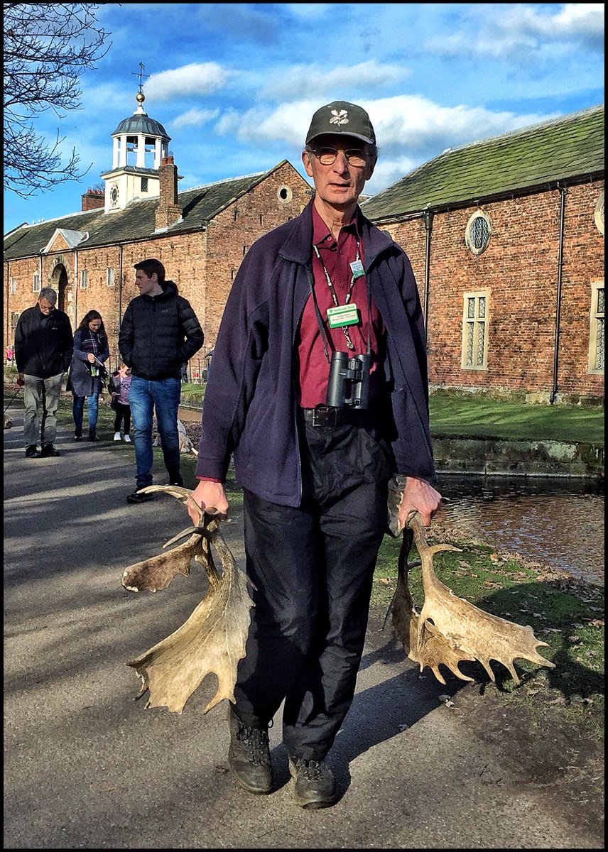 daveglyndwr's tweet photo. Keeper of the Antlers at Dunham Massey today @DunhamMasseyNT @nationaltrust @CheshireLive @VisitCheshire @welovecheshire @BBCCountryfile @nature @BBCWinterwatch https://t.co/fqR4SMkIYK