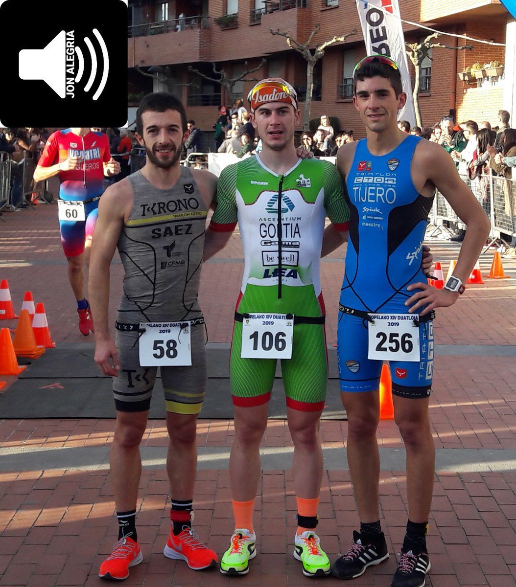 jon_speaker's tweet photo. #TriBerri 

SOPELAKO XIV. DUATLOIA
#SopelaDu19 #DuZirkuitua19

🥇Irene Loizate
🥈Helene Alberdi
🥉Beatiz Lalaguna

🥇Javi Goitia
🥈Mikel Sáenz De La Fuente
🥉Xabier Tijero

#Spiuk 
#BasqueCounTRI https://t.co/KZTtYGiOBU