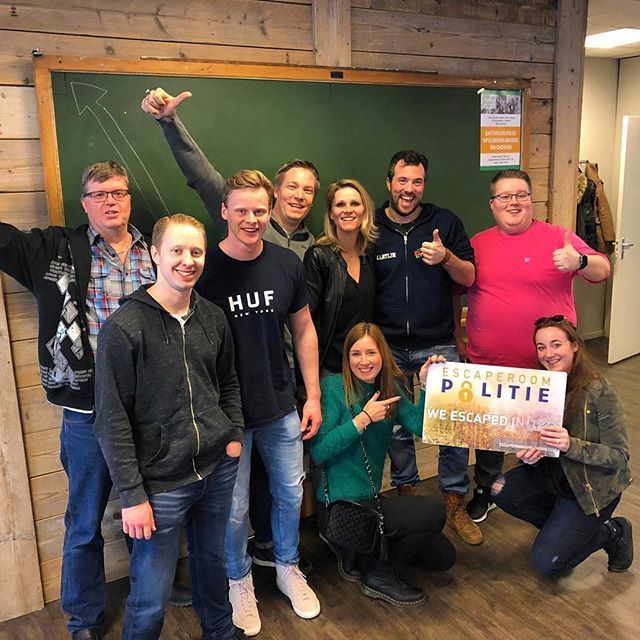 dotokamp's tweet photo. Ook het tweede team is binnen de tijd ontsnapt! https://t.co/q1UqcLK59K https://t.co/Uo0hjaIrZx