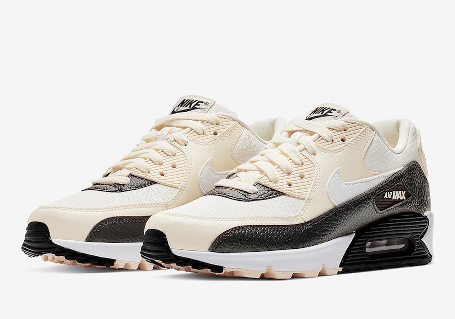 Sneaker Bar Detroit on Twitter: Air Max 90 "Pale Ivory" with Tumbled Leather Mudguards https://t.co/N3TGuthayM / Twitter